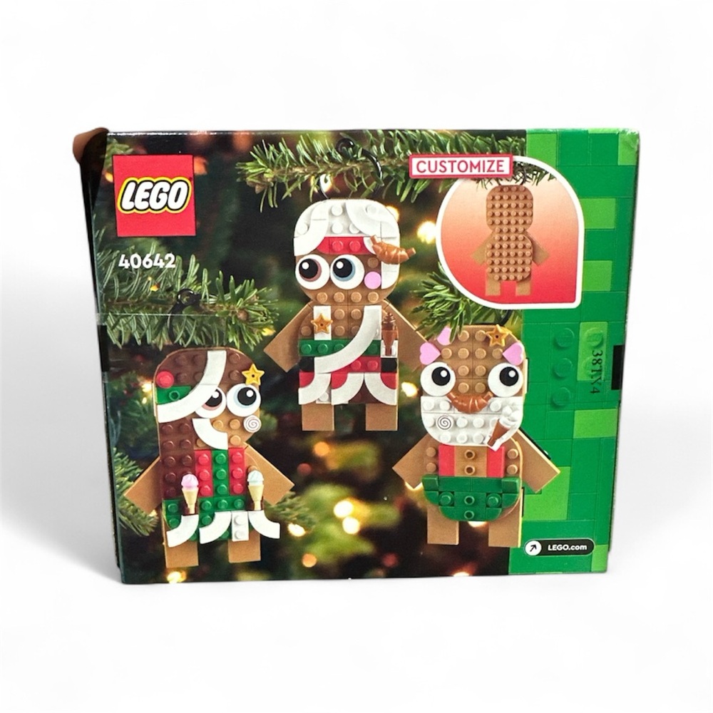 LEGO Gingerbread Ornaments Building Toy 40642 Ages 6+ 190 Pieces Brand New